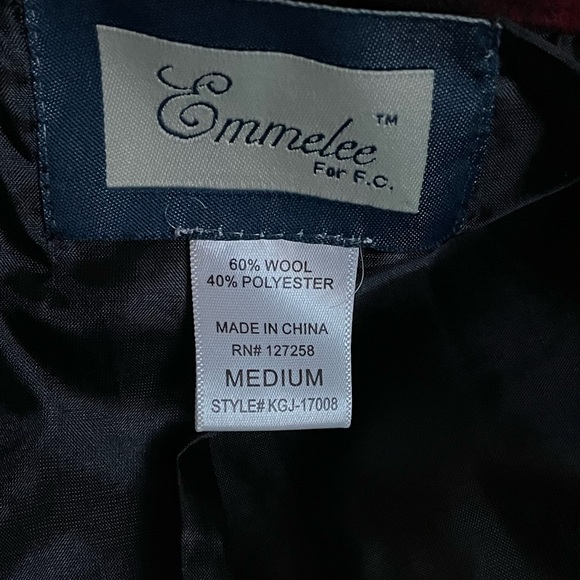 EMMELEE For Francescas Plaid Wool Blend Jacket - Picture 7 of 7